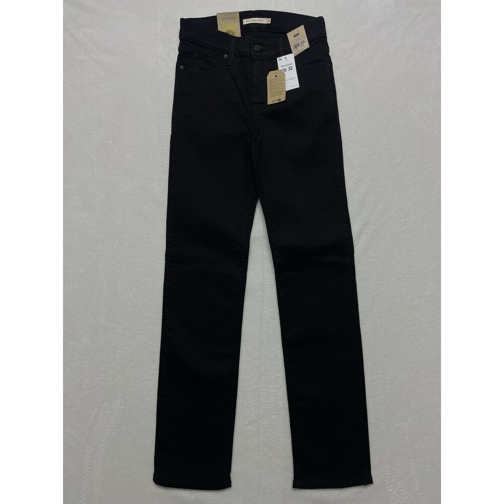 Levi’s 314 Shaping Straight Stellar Stretch Women’s 26 MidRise Tummy Panel Jeans